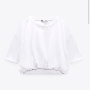 Zara Elastic Hem Top